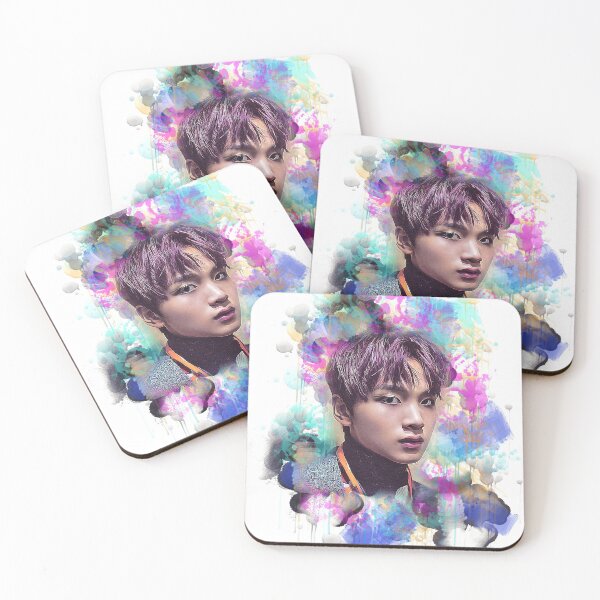 Item preview, NCT127 Haechan colorful art designed and sold by Lajibolalaa.