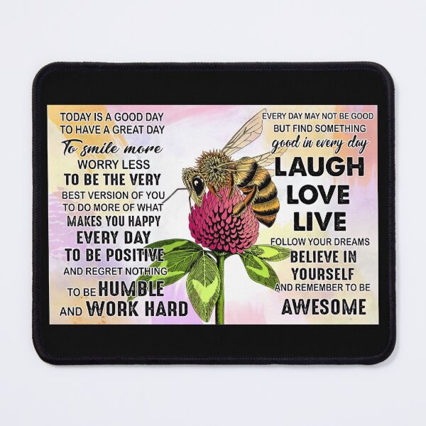 Item preview, Bee Lover - Bee Today Is Good Day To Have A Great Day - Honey Bee Lover - Bee Garden designed and sold by SockaArt1.