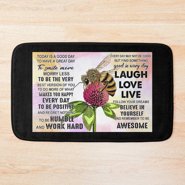 Item preview, Bee Lover - Bee Today Is Good Day To Have A Great Day - Honey Bee Lover - Bee Garden designed and sold by SockaArt1.