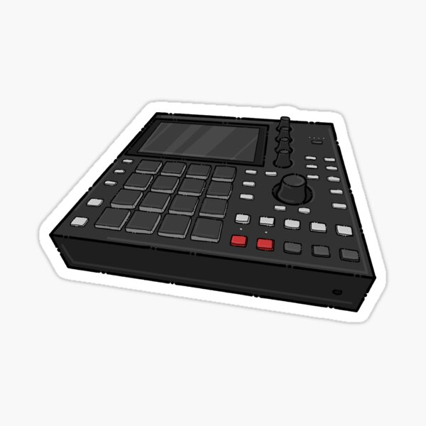 Vista previa del artículo con la obra «MPC One, negro», diseñado y vendido por LPSC.