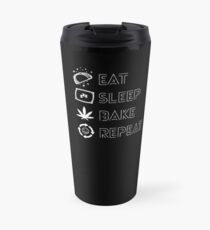 Eat Sleep Bake Repeat Travel Mug