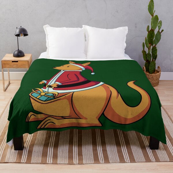 Item preview, Christmas kangaroo in Santa Claus outfit designed and sold by Alex-Creare.
