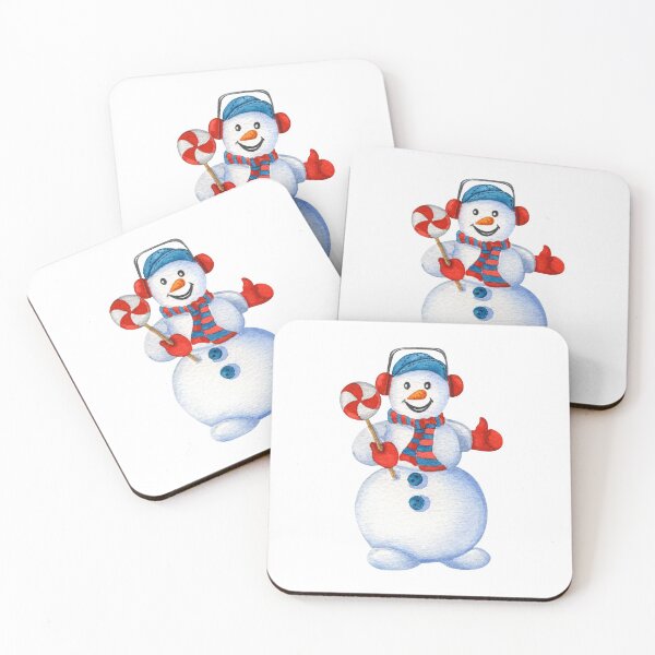 Item preview, Happy snowman with a candy designed and sold by Marcu Ioachim.