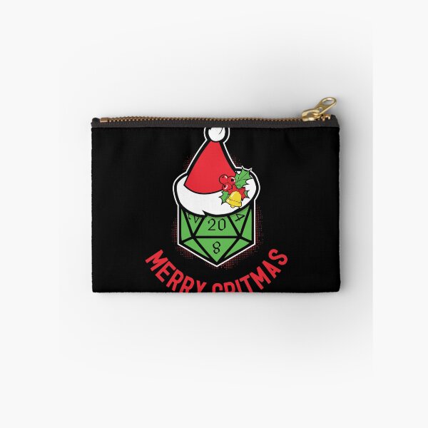 Item preview, Merry Critmas Christmas Dice Tabletop RPG Gamer  designed and sold by shadowisper.