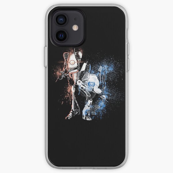 Portal Orange and Blue iPhone Soft Case