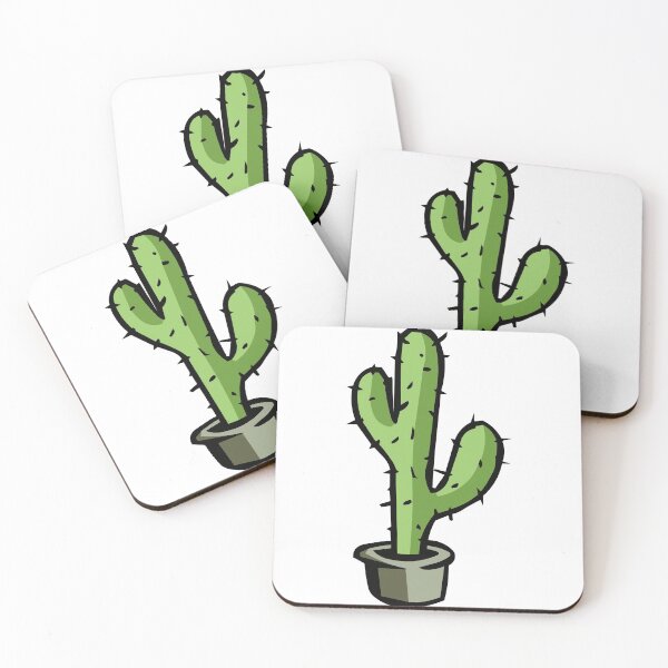 Item preview, cactaceae saguaro cactus cartoon designed and sold by violetcharlotte.