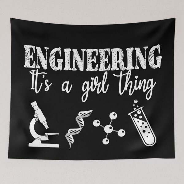 Item preview, Engineering It's a Girl Thing designed and sold by TravelScientist.