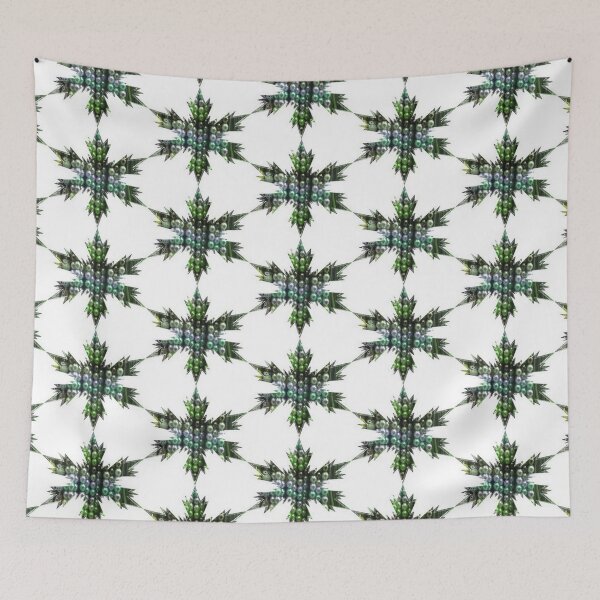 Item preview, Xmas Snowflakes shiny Green Pearls Star by Iritof designed and sold by iritof.