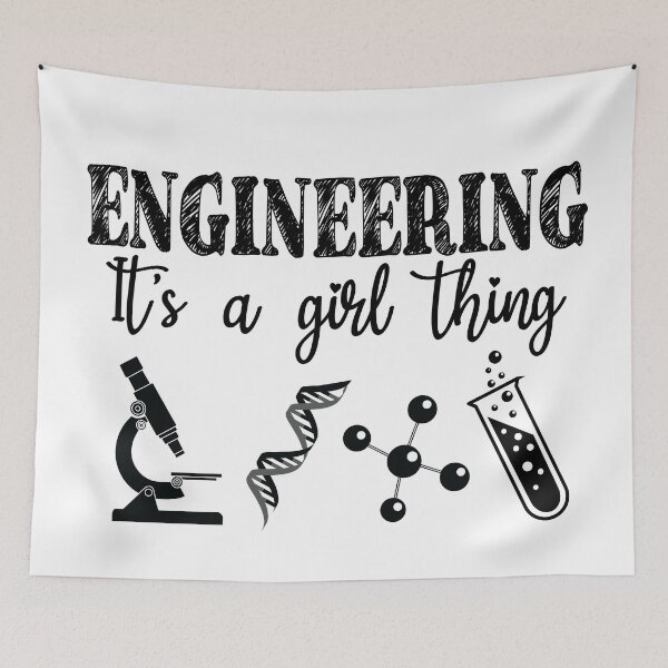 Item preview, Engineering It's a Girl Thing designed and sold by TravelScientist.