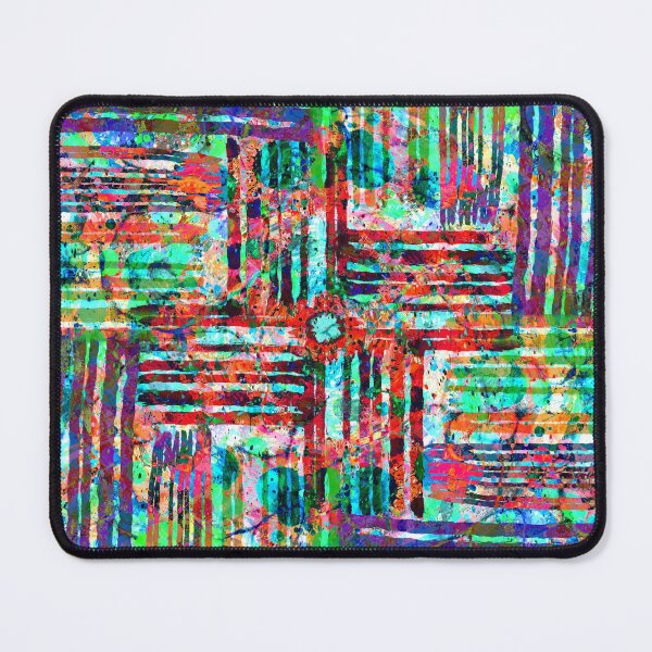 Item preview, “Warp And Weft” No.1 | Digital Abstract Pattern designed and sold by LiseHoltArt.