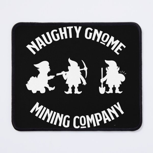 Item preview, Naughty Gnome Mining Company Funny Miner Cryptocurrency designed and sold by funnytshirtemp.