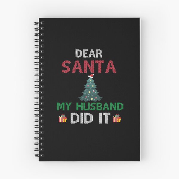 Item preview, Dear Santa My Husband Did It designed and sold by imaneless.