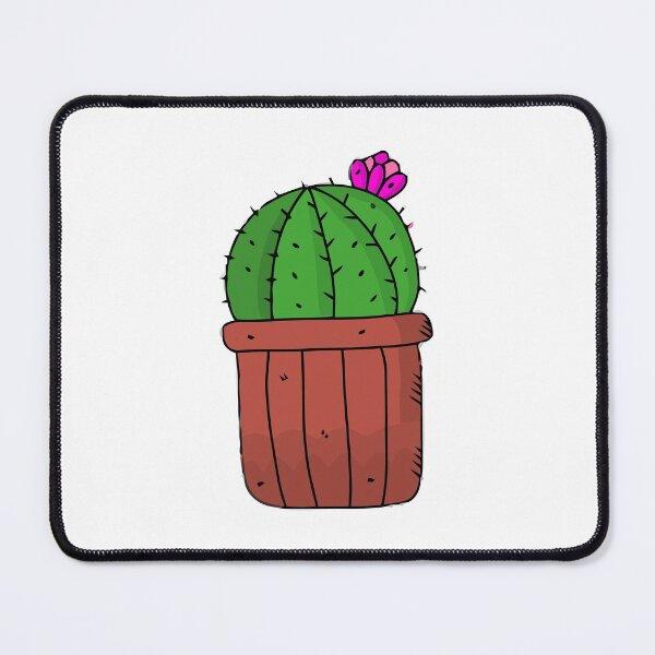 Item preview, cactus succulent flower pot cartoon designed and sold by violetcharlotte.
