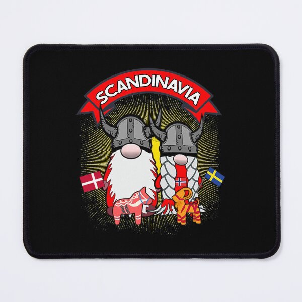 Item preview, Scandinavia Cute Nordic Gnomes Viking Tomte Couple Scandinavian Nisse designed and sold by funnytshirtemp.