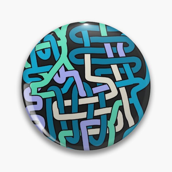 Item preview, Blue To Purple Tubular Maze designed and sold by Chubuter.