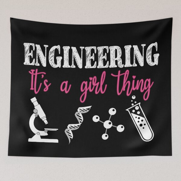 Item preview, Engineering It's a Girl Thing designed and sold by TravelScientist.