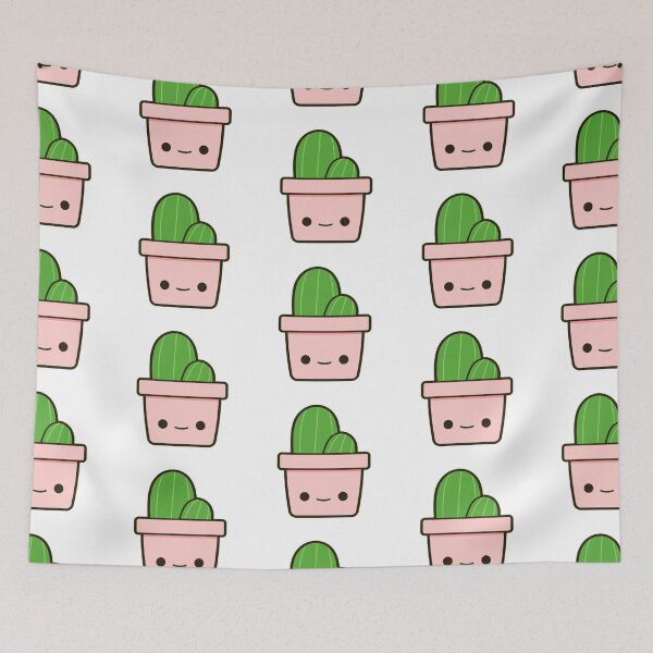 Item preview, cute cactus aesthetic cactus cartoon designed and sold by violetcharlotte.