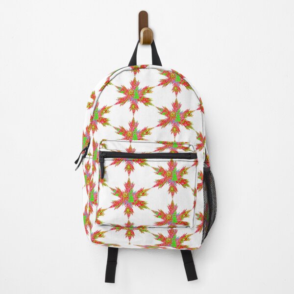 Item preview, Xmas Snowflakes Neon Red & Green Star by Iritof designed and sold by iritof.