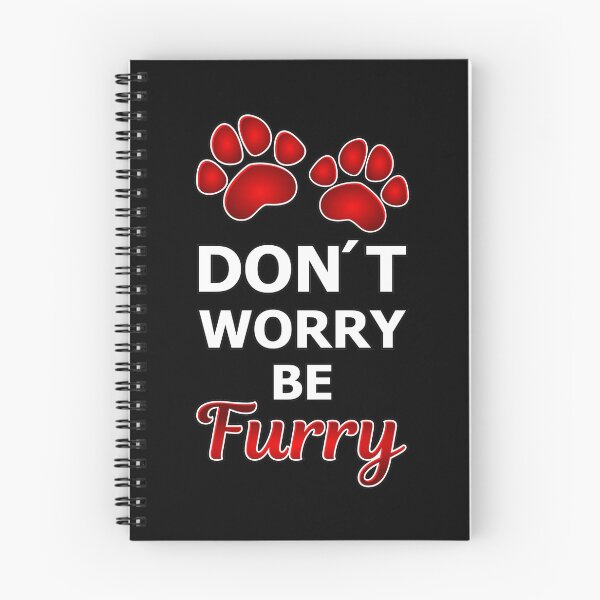 Item preview, Don´t worry be Furry red designed and sold by Toony-Stuff.