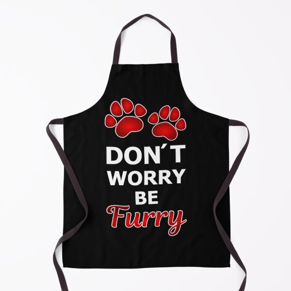 Item preview, Don´t worry be Furry red designed and sold by Toony-Stuff.