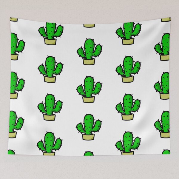 Item preview, cactus tree cartoon designed and sold by violetcharlotte.