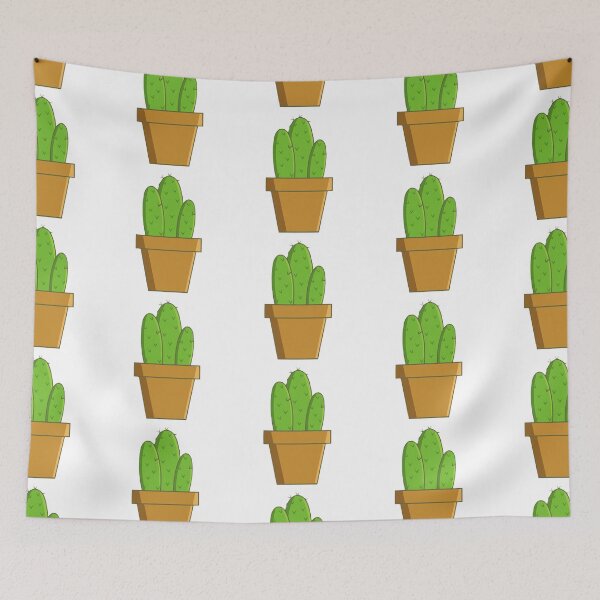 Item preview, cactus nature flower pot designed and sold by violetcharlotte.
