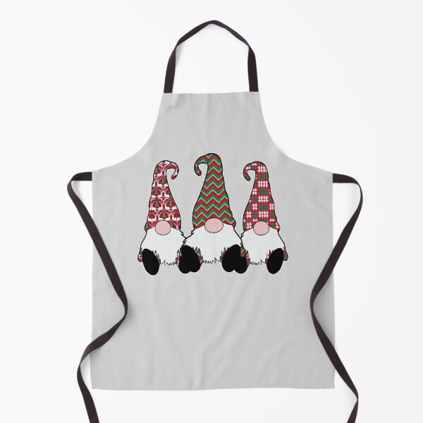 Item preview, 3 Nordic Gnomes Winter Christmas Swedish Tomte Cute Elves Red designed and sold by funnytshirtemp.