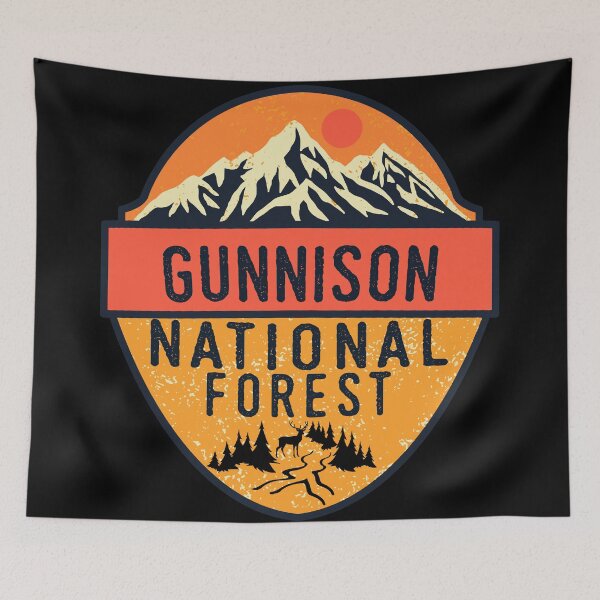 Item preview, Gunnison national forest-Vintage designed and sold by Nature-mark.
