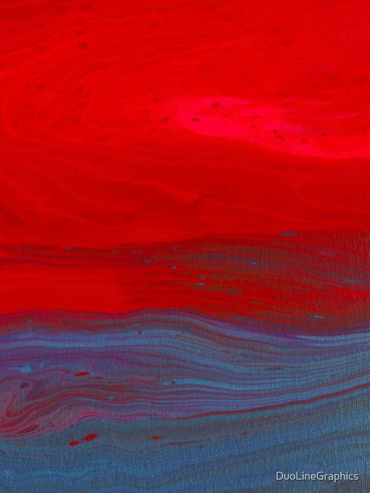 Thumbnail 4 of 4, iPhone Case, Red Beach designed and sold by DuoLineGraphics.
