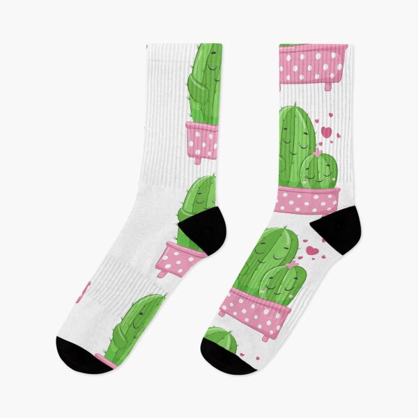 Item preview, cute cactus in love designed and sold by violetcharlotte.