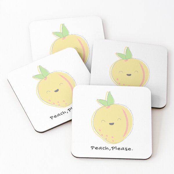 Item preview, Peach, Please Peach Pun designed and sold by ZestyFruit.