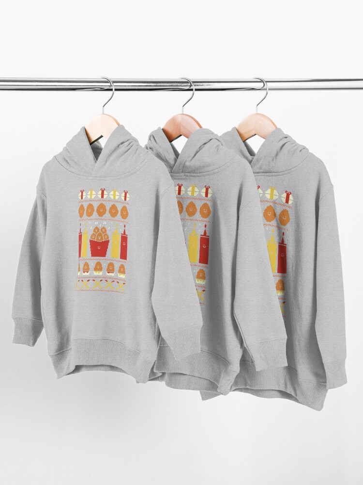 Alternate view of Christmas Nuggets Toddler Pullover Hoodie