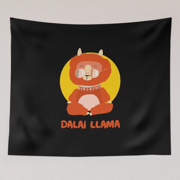 Item preview, Funny Dalai Llama designed and sold by FancifulDesign.