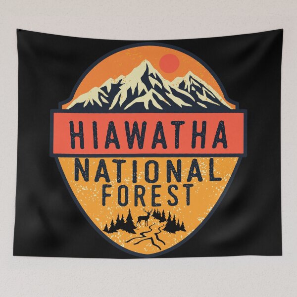 Item preview, Hiawatha national forest-Vintage designed and sold by Nature-mark.