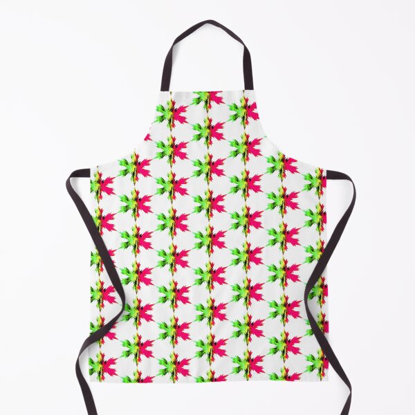 Item preview, Xmas Snowflakes Neon Green & Red feathers Star by Iritof designed and sold by iritof.