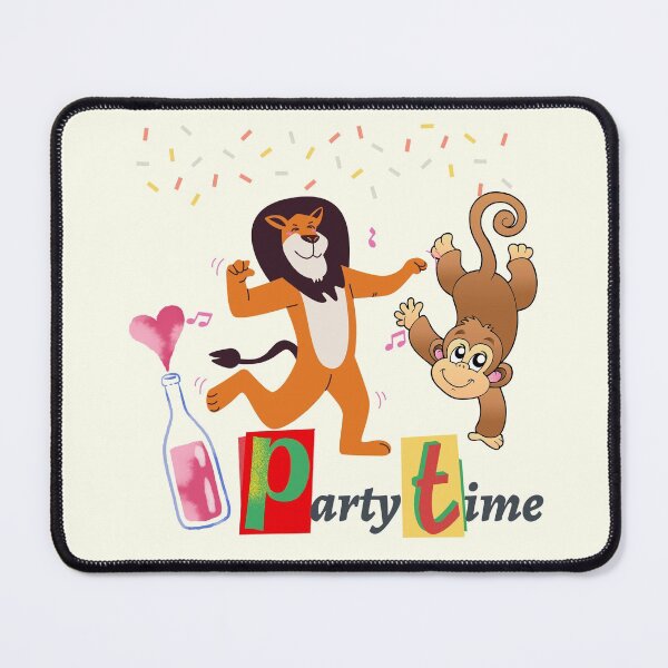 Item preview, Party Time - Lion - Monkey  designed and sold by OMdesign10.