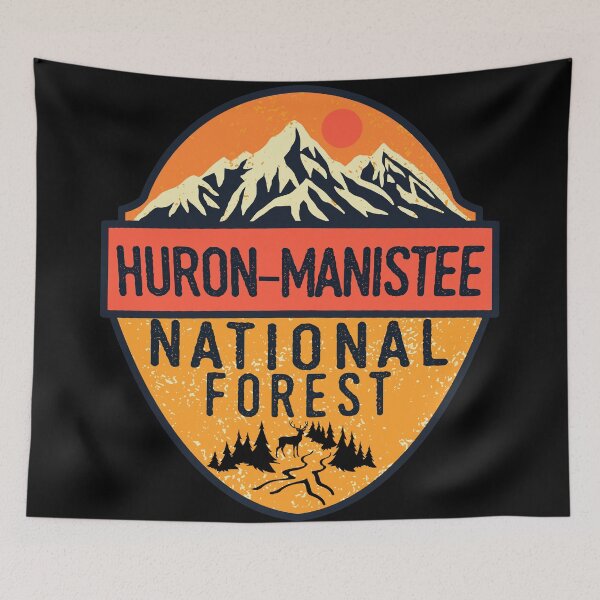 Item preview, Huron manistee national forest-Vintage designed and sold by Nature-mark.