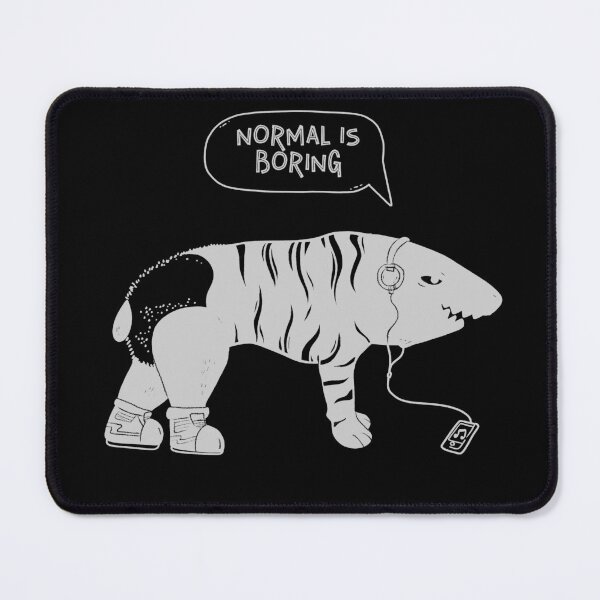 Item preview, Normal is boring designed and sold by FancifulDesign.