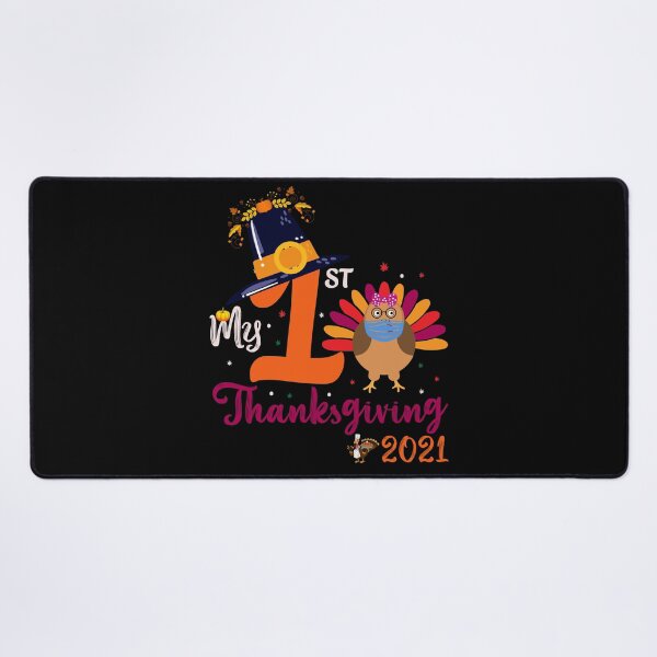 Item preview, my first thanksgiving 2021 thanksgiving for kids and babys Kids T-Shirt designed and sold by JustBeReale.
