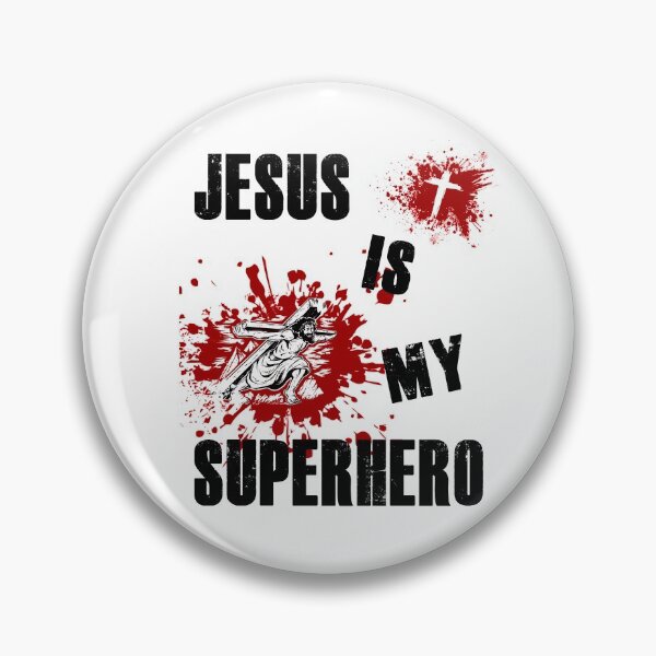 Item preview, Jesus is my superhero - Jesus Christ Superhero designed and sold by dJ-Design.