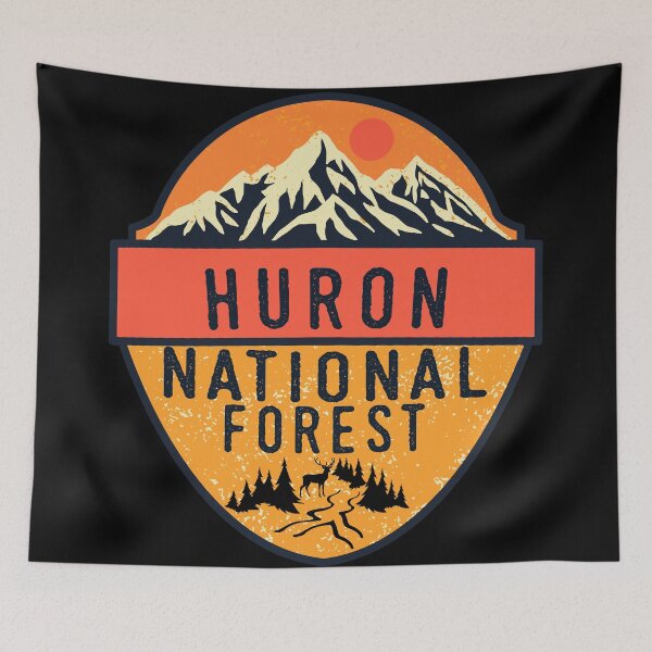 Item preview, Huron national forest-Vintage designed and sold by Nature-mark.