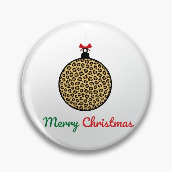 Item preview, Leopard print christmas tee designed and sold by cactus-nick.