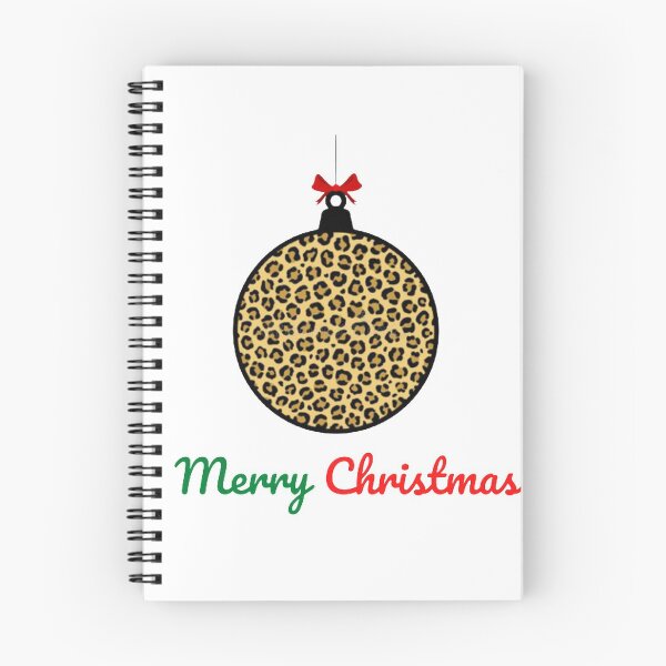 Item preview, Leopard print christmas tee designed and sold by cactus-nick.