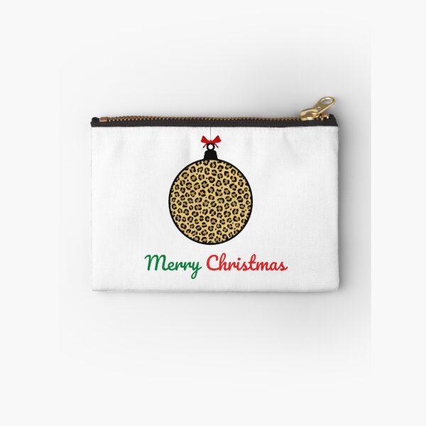 Item preview, Leopard print christmas tee designed and sold by cactus-nick.