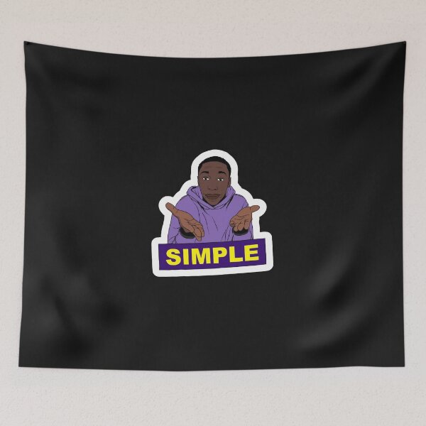 Item preview, Khaby Lame France - Life Is Simple Classic designed and sold by canancyw3tr.