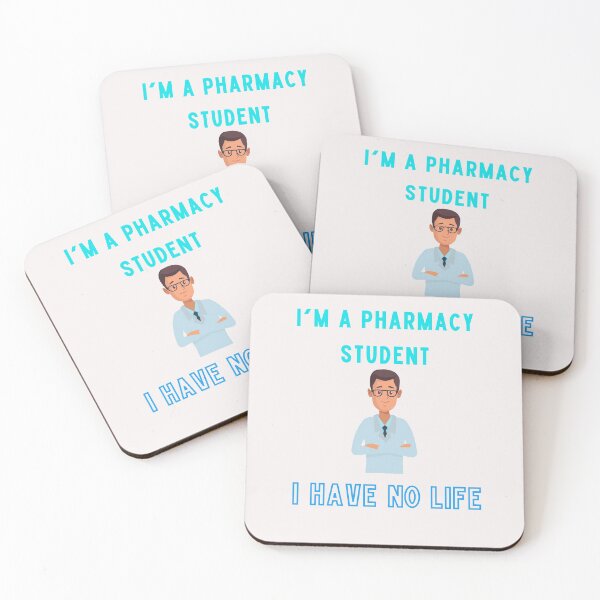 Item preview, I'm a pharmacy student i have no life funny essential t shirt | sticker designed and sold by ReganPro5.