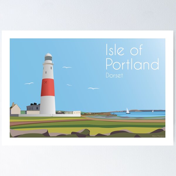 Portland Bill, Isle of Portland, Dorset, England Poster