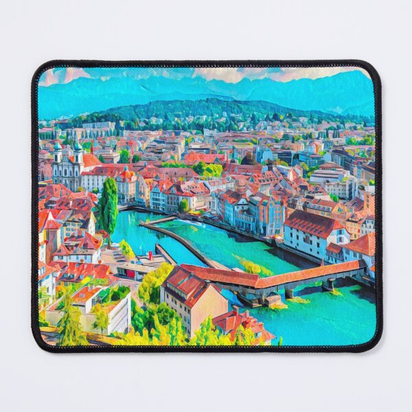 Item preview, Lucerne Switzerland designed and sold by Sofia-Draws.