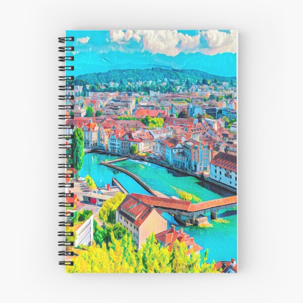 Item preview, Lucerne Switzerland designed and sold by Sofia-Draws.
