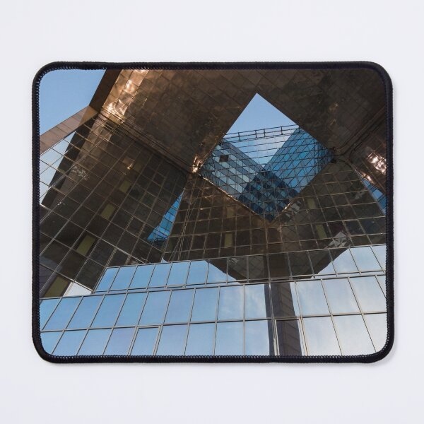 Item preview, Glass, Copper and Steel Geometry - Fabulous Modern Architecture in London, UK - Horizontal designed and sold by Georgia Mizuleva.